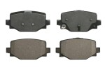 BREMSEN BCD2191AT / rear brake pad set (no ece r90 certificate), fits: infiniti qx50 ii 2.0 11.17-