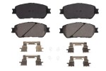 BREMSEN BCD906AT / brake pad set front (no ece r90 certificate), fits: lexus es, toyota avalon, sienna, solara, tacoma 2.4-4.0 09.93-12.15