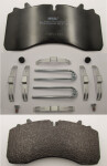 BERAL BCV29162TK / brake pad set rear wabco pan22-1
