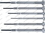 set screwdrivers precision, 6 pc