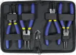 set pliers lock rings 150 MM, 4pc
