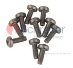 screw for tpms sensor 1.gb schrader 8004-10 snap-in