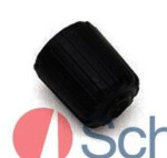 valve cover black 1 pc. Schrader