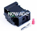 mqs 6-pin connector (1 set)