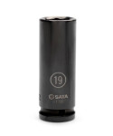 1/2" drive 6 point impact deep socket, 19 mm