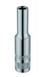 1/4" drive 6 point deep socket, 8 mm