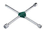 cross wheel wrench 17, 19, 21 mm, 1/2 inch