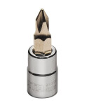 1/4" dr. screwdriver bit chuck, phillips #3