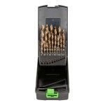25-os. hss-cobalt met. drill bits set "cobalt 25" 1.0-13.0mm jbm