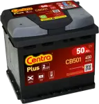 CENTRA Starter Battery PLUS ** 12V 50Ah 450A CB501