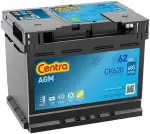 Starter Battery CENTRA AGM 12V 62Ah 680A CK620