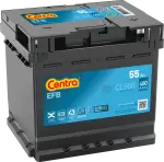 Starter Battery CENTRA EFB 12V 55Ah 540A CL550