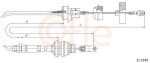 COFLE Cable Pull,  clutch control 11.2149