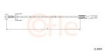 COFLE Cable Pull,  parking brake 11.6809