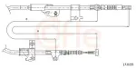COFLE Cable Pull, parking brake 17.0235