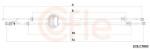 COFLE Cable Pull,  manual transmission 2CB.CT003