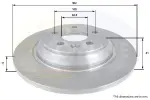 COMLINE Brake Disc COATED ADC1922