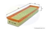 COMLINE Air Filter EAF498