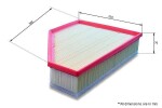 COMLINE Air Filter EAF666