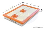 COMLINE Air Filter EAF848