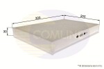COMLINE Filter, cabin air EKF237