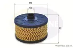 COMLINE Oil Filter EOF262