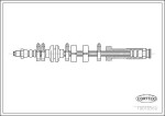 CORTECO Brake Hose 19018560