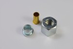 RECTUS CSM10 / tekalan connectors gray/screwable, m16x1.5 internal, wire 10x1, cone, "barrel" screw connection, metal, quantity in package: 1pc