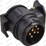 trailer Socket Plug adapter 13 up to 7 contact