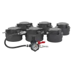 SEALEY leak tester  turbo/intercooler (truck), truck, diameter adapters 105-130mm