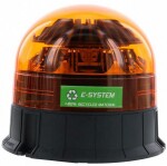yellow Beacon 12/24v led. 3-punktkinnitus/magnet. Input sig. süütajast ø146x127