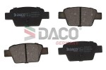 DACO Brake Pad Set,  disc brake 322366