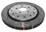 DBA DBA52844SLVS / brake disc, 1pc, 5000 series, ventilated, slotted, right/left, outer diameter 370 mm, thickness 34 mm, fits: audi a3 2.5 03.15-10.20