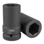 1" long Impact Socket 33mm. 6-Point. cr-mo special steel hanging packaging jbm