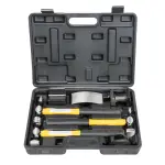7-part. tinsmith tool set plastic case jbm