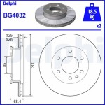 DELPHI Brake Disc BG4032