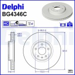 DELPHI Brake Disc BG4346C