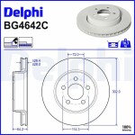 DELPHI Brake Disc BG4642C