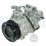 DELPHI Compressor,  air conditioning 12V CS20480