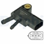 DELPHI Sensor,  exhaust pressure DPS00012