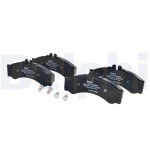 DELPHI Brake Pad Set,  disc brake LP1046