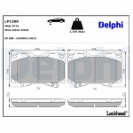 DELPHI Brake Pad Set,  disc brake LP1308