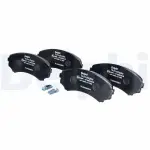 DELPHI Brake Pad Set,  disc brake LP1462