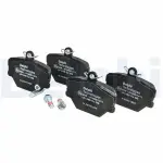 DELPHI Brake Pad Set,  disc brake LP1465