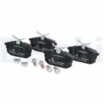 DELPHI Brake Pad Set,  disc brake LP1593