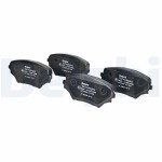 DELPHI Brake Pad Set,  disc brake LP1632