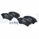DELPHI Brake Pad Set,  disc brake LP1652