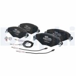 DELPHI Brake Pad Set,  disc brake LP1654