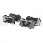 DELPHI Brake Pad Set,  disc brake LP1688
