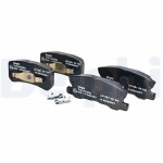 DELPHI Brake Pad Set,  disc brake LP1691